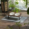 image:imageFUKUMARU 2PCS Ceramics Pet Bowl Set Microwave Heating Food Bowls Cat amp Dog Food and Water Replacement Bowl for FUKUMARU CC50CC70CC802 PCS