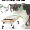 image:imageFUKUMARU 2PCS Ceramics Pet Bowl Set Microwave Heating Food Bowls Cat amp Dog Food and Water Replacement Bowl for FUKUMARU CC50CC70CC802 PCS