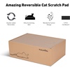 image:imageFUKUMARU 5 PCS Cat Scratching Boards 114 Inch Width ExLarge Cat Scratcher Box Reversible Cardboard Scratchers for Indoor Cats Cat Scratch Box for Large Medium and Small Cats Protect Furniture5PCS Scratch Pads with Box
