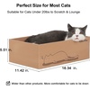 image:imageFUKUMARU 5 PCS Cat Scratching Boards 114 Inch Width ExLarge Cat Scratcher Box Reversible Cardboard Scratchers for Indoor Cats Cat Scratch Box for Large Medium and Small Cats Protect Furniture5PCS Scratch Pads with Box