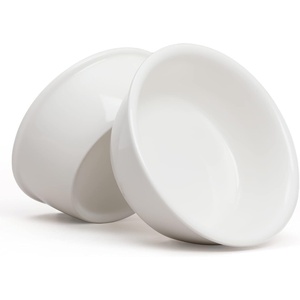 image:imageFUKUMARU 2PCS Ceramics Pet Bowl Set Microwave Heating Food Bowls Cat amp Dog Food and Water Replacement Bowl for FUKUMARU CC50CC70CC802 PCS