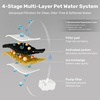 image:imageDog Cat Pet Water Fountain Filter Replacement 9 Packs  Activated Carbon amp Ion Exchange Resin Filters with Pump Foam Sponges  Compatible with FUKUMARU 7L Automatic Water FountainDog Fountain 3 Sets Filters