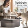 image:imageDog Cat Pet Water Fountain Filter Replacement 9 Packs  Activated Carbon amp Ion Exchange Resin Filters with Pump Foam Sponges  Compatible with FUKUMARU 7L Automatic Water Fountain9Set Filters for 7L Dog Fountain