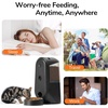 image:imageFUKUMARU Automatic Cat Feeder 2 in 1 Automatic Pet Feeders with Camera and Audio Support DIY Meals and Timed Control WiFi Cat Food Dispenser