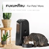 image:imageFUKUMARU Automatic Cat Feeder 2 in 1 Automatic Pet Feeders with Camera and Audio Support DIY Meals and Timed Control WiFi Cat Food Dispenser