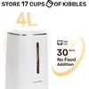 image:imageFUKUMARU Automatic Cat Feeder 4L Dog Feeders with Double Bowls Support DIY Meals and Timed Control WiFi Cat sFood Dispenser Suit for Most Pet Food