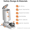 image:imageFUKUMARU Automatic Cat Feeder 4L Dog Feeders with Double Bowls Support DIY Meals and Timed Control WiFi Cat sFood Dispenser Suit for Most Pet Food