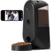 image:imageFUKUMARU Automatic Cat Feeder 2 in 1 Automatic Pet Feeders with Camera and Audio Support DIY Meals and Timed Control WiFi Cat Food Dispenser
