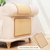 image:imageFUKUMARU 2 Packs Cat Scratching Mat 236 x 157 Inch Natural Sisal Cat Scratch Pad Mats for Indoor Cats Horizontal Cats Wall Scratcher Kitten Floor Rug with Sticky Tape Furniture ProtectorBeige2 Packs 196 x 118 Inch