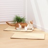 image:imageFUKUMARU 2 Packs Cat Scratching Mat 236 x 157 Inch Natural Sisal Cat Scratch Pad Mats for Indoor Cats Horizontal Cats Wall Scratcher Kitten Floor Rug with Sticky Tape Furniture ProtectorBeige2 Packs 196 x 118 Inch