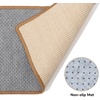 image:imageFUKUMARU 2 Packs Cat Scratching Mat 236 x 157 Inch Natural Sisal Cat Scratch Pad Mats for Indoor Cats Horizontal Cats Wall Scratcher Kitten Floor Rug with Sticky Tape Furniture ProtectorBeige236 x 157 Inch