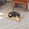 image:imageFUKUMARU 2 Packs Cat Scratching Mat 236 x 157 Inch Natural Sisal Cat Scratch Pad Mats for Indoor Cats Horizontal Cats Wall Scratcher Kitten Floor Rug with Sticky Tape Furniture ProtectorBeige236 x 157 Inch
