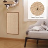 image:imageFUKUMARU 2 Packs Cat Scratching Mat 236 x 157 Inch Natural Sisal Cat Scratch Pad Mats for Indoor Cats Horizontal Cats Wall Scratcher Kitten Floor Rug with Sticky Tape Furniture ProtectorBeige236 x 157 Inch