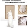 image:imageFUKUMARU 2 Packs Cat Scratching Mat 236 x 157 Inch Natural Sisal Cat Scratch Pad Mats for Indoor Cats Horizontal Cats Wall Scratcher Kitten Floor Rug with Sticky Tape Furniture ProtectorBeige236 x 157 Inch