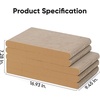 image:imageFUKUMARU 2 Packs Replacement Cat Scratcher Reversible Replacement Refills Cat Scratch Boards for L Shaped Scratching Pad 268 Inch ST01