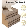image:imageFUKUMARU 2 Packs Replacement Cat Scratcher Reversible Replacement Refills Cat Scratch Boards for L Shaped Scratching Pad 268 Inch ST01