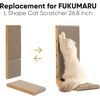 image:imageFUKUMARU 2 Packs Replacement Cat Scratcher Reversible Replacement Refills Cat Scratch Boards for L Shaped Scratching Pad 268 Inch ST01