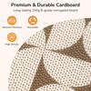 image:imageFUKUMARU 3PCS Cat Scratcher Wall Mounted 236 Inch Extra Long Cardboard Cat Scratch Pad for Wall HighDensity Cats Scratching Board Indoor Kitten Scratching Pads for Corner Door