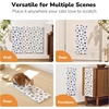 image:imageFUKUMARU 3PCS Cat Scratcher Wall Mounted 236 Inch Extra Long Cardboard Cat Scratch Pad for Wall HighDensity Cats Scratching Board Indoor Kitten Scratching Pads for Corner Door