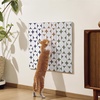image:imageFUKUMARU 3PCS Cat Scratcher Wall Mounted 236 Inch Extra Long Cardboard Cat Scratch Pad for Wall HighDensity Cats Scratching Board Indoor Kitten Scratching Pads for Corner Door