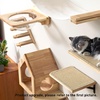 image:imageFUKUMARU Cat House Wall Mounted 155x118x18 Inches Birch Plywood Condo MultiUse Kitten Furniture Stylish Design DIY Cats Wall Jungle