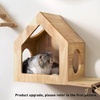 image:imageFUKUMARU Cat House Wall Mounted 155x118x18 Inches Birch Plywood Condo MultiUse Kitten Furniture Stylish Design DIY Cats Wall Jungle