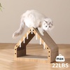 image:imageFUKUMARU Cat Scratcher House 195 Inch Cozy Cardboard Cat Scratcher Moutain Shape Vertical Bed Lounger Durable Cats Scrathing Pad for Indoor Cats Safe amp SecureCat Scratcher House
