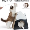 image:imageFUKUMARU Cat Scratcher House 195 Inch Cozy Cardboard Cat Scratcher Moutain Shape Vertical Bed Lounger Durable Cats Scrathing Pad for Indoor Cats Safe amp SecureSnow Mountain Shape