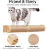 image:imageFUKUMARU Cat Scratching Post 35 x 45 Inch Cats Walls Furniture Rubber Wood Wall Mounted Kitten Scratcher Posts Thicker Columns for MultiFunctions