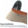 image:imageFUKUMARU Cat Self Groomer 20 Version Cat Arch Face Scratcher with Scratcher Pad Cats Back Grooming Massager Toy Brush for Indoor Kitten and Small DogWood Grain Upgrade