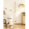 image:imageFUKUMARU Cat Wall Scratcher 28 Wall Mounted Kitten Scratching Post Sturdy Sisal Climbing Tree for Indoor Cats60 inch