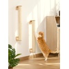 image:imageFUKUMARU Cat Wall Scratcher 28 Wall Mounted Kitten Scratching Post Sturdy Sisal Climbing Tree for Indoor Cats60 inch