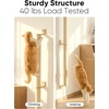 image:imageFUKUMARU Cat Wall Scratcher 28 Wall Mounted Kitten Scratching Post Sturdy Sisal Climbing Tree for Indoor Cats60 inch
