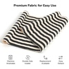 image:imageFUKUMARU Hammock Wall Mounted Cat Beds and Perches Wooden Kitten Walls Furniture Stable Cats Shelves for Sleeping Playing Climbing and Lounging Black StripeMBlack Stripe