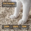 image:imageFUKUMARU Tofu Cat Litter 12 LBS Clumping Cat Litter Dust Free Natural Unscented Flushable Lightweight Low Tracking Mixed Apple Wood 247 Odor Control 6 lb x 2 BagsUnscented
