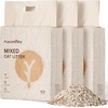 image:imageFUKUMARU Tofu Cat Litter 12 LBS Clumping Cat Litter Dust Free Natural Unscented Flushable Lightweight Low Tracking Mixed Apple Wood 247 Odor Control 6 lb x 2 BagsUnscented