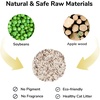 image:imageFUKUMARU Tofu Cat Litter 12 LBS Clumping Cat Litter Dust Free Natural Unscented Flushable Lightweight Low Tracking Mixed Apple Wood 247 Odor Control 6 lb x 2 BagsUnscented