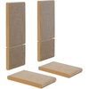 image:imageFUKUMARU 2 Packs Replacement Cat Scratcher Reversible Replacement Refills Cat Scratch Boards for L Shaped Scratching Pad 268 Inch ST01