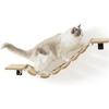 image:imageFUKUMARU Cat Bridge Wall Mounted 128Inch Expanded Feline Perch amp Climbing Steps for Custom Kitten Highway Systems MultiLevel Wall Shelves Furniture