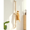 image:imageFUKUMARU Cat Wall Scratcher 28 Wall Mounted Kitten Scratching Post Sturdy Sisal Climbing Tree for Indoor Cats60 inch