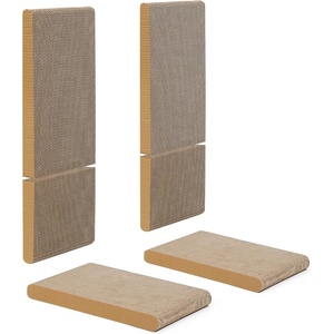 image:imageFUKUMARU 2 Packs Replacement Cat Scratcher Reversible Replacement Refills Cat Scratch Boards for L Shaped Scratching Pad 268 Inch ST01
