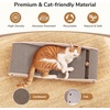 image:imageFUKUMARU Cardboard Cat Scratcher Bed Extra Long 291 Inch Cat Scratch Bed Couch Indoor Natural Felt Multifunctional Cats Scratching Lounger Horizontal Kitten Cats Scratch Pad with Ball Toy CamelLight Camel