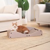 image:imageFUKUMARU Cardboard Cat Scratcher Bed Extra Long 291 Inch Cat Scratch Bed Couch Indoor Natural Felt Multifunctional Cats Scratching Lounger Horizontal Kitten Cats Scratch Pad with Ball Toy CamelLight Camel