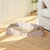 image:imageFUKUMARU Cardboard Cat Scratcher Bed Extra Long 291 Inch Cat Scratch Bed Couch Indoor Natural Felt Multifunctional Cats Scratching Lounger Horizontal Kitten Cats Scratch Pad with Ball Toy CamelLight Camel