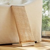 image:imageFUKUMARU Sisal Cat Scratcher Ramp Wood Cat Scratching Post Replaceable Scratching Mat for Indoor Cats L Shape Wall Mount Cats Scratch Pad Furniture Protector for Couch Sofa