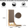 image:imageFUKUMARU 189 Inch L Shape Cat Scratcher and 3 Packs Tofu Cat Litter Corn Natural Unscented