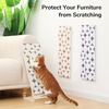 image:imageFUKUMARU Sisal Cat Scratcher Ramp with 3 Pieces Replacement Cat Scratch Pads for Indoor Cats Sturdy Wood Frame Cats Scratching Boards Furniture Protector for Couch Sofa
