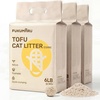 image:imageFUKUMARU Tofu Cat Litter  Natural Lightweight Bean Dregs amp Corn Starch Cat Litter Pellets Dust Free Quick Clumping Effective Odor Control Flushable Low Tracking 32lb 8lb x 4 BagsNaturally Fresh Scent