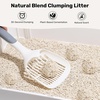image:imageFUKUMARU Tofu Cat Litter  Natural Lightweight Bean Dregs amp Corn Starch Cat Litter Pellets Dust Free Quick Clumping Effective Odor Control Flushable Low Tracking 32lb 8lb x 4 BagsNaturally Fresh Scent