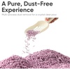 image:imageFUKUMARU Tofu Cat Litter 12lb  Lavender Scent Firm Clumping Natural Odor Control Low Dust Flushable PlantBased Pellets for Cats 6lb x 2 BagsLavender Scent